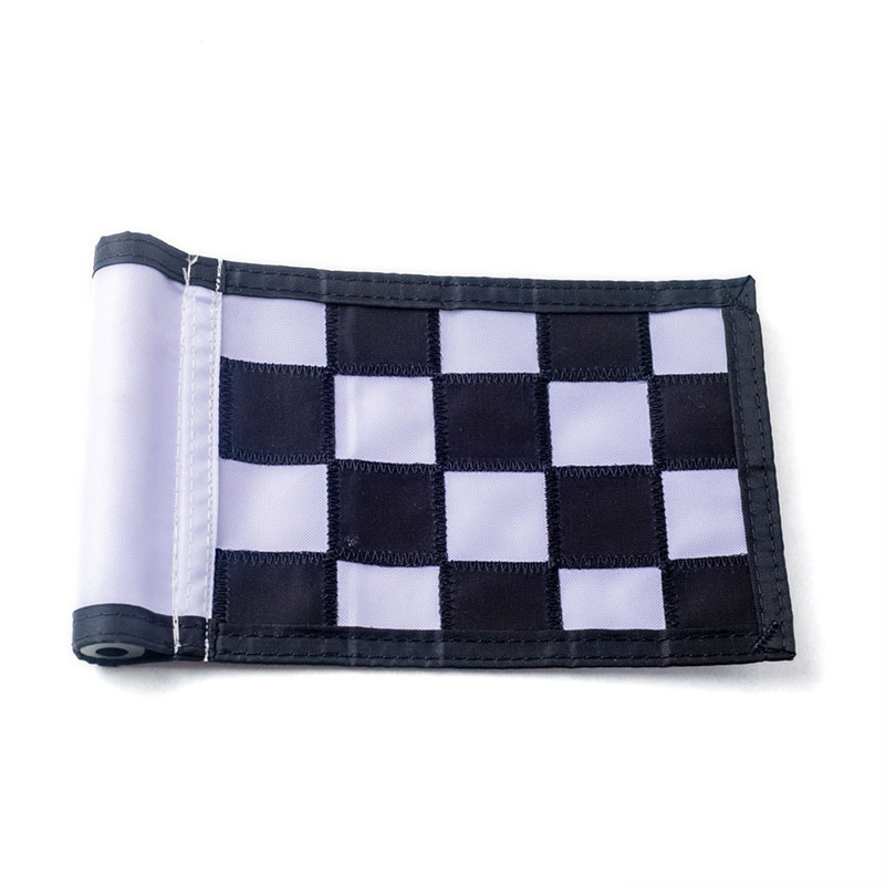 Putting Green Checkered Flag